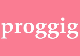 Synonym proggig