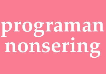 Synonym programannonsering