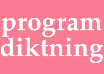 Synonym programdiktning