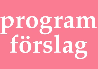 Synonym programförslag