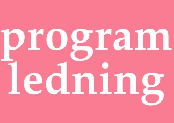 Synonym programledning