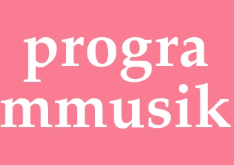 Synonym programmusik
