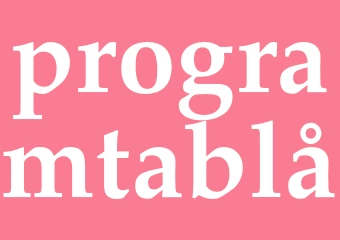 Synonym programtablå