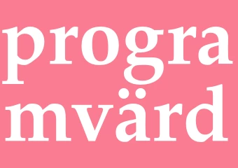 Synonym programvärd