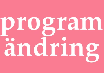 Synonym programändring