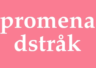 Synonym promenadstråk
