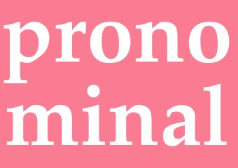 Synonym pronominal