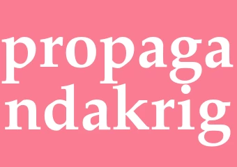Synonym propagandakrig
