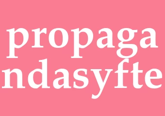 Synonym propagandasyfte