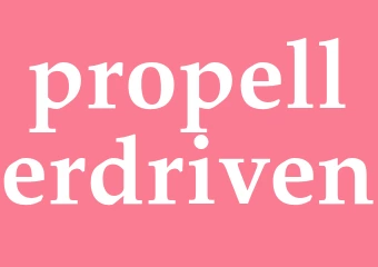 Synonym propellerdriven