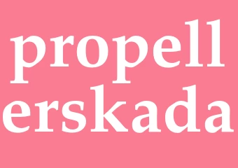 Synonym propellerskada
