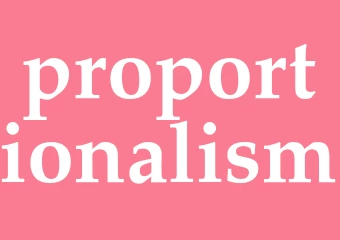 Synonym proportionalism