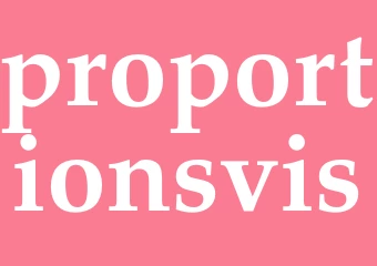 Synonym proportionsvis