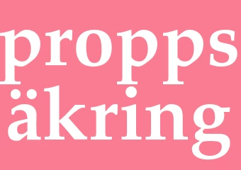 Synonym proppsäkring
