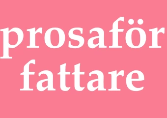 Synonym prosaförfattare