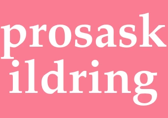Synonym prosaskildring