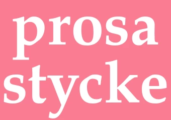 Synonym prosastycke