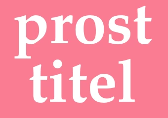 Synonym prosttitel