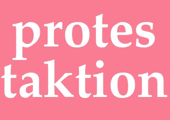 Synonym protestaktion
