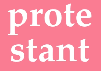 Synonym protestant