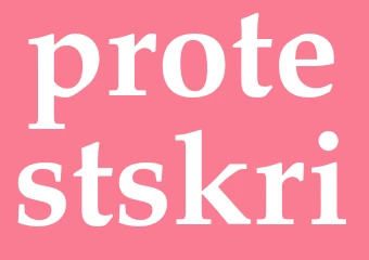 Synonym protestskri