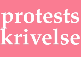Synonym protestskrivelse