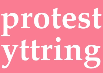 Synonym protestyttring