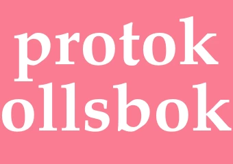 Synonym protokollsbok