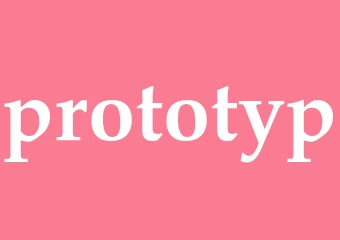 Synonym prototyp