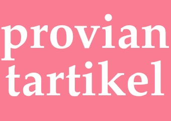 Synonym proviantartikel