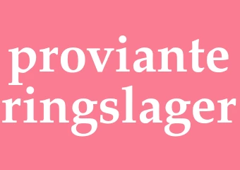 Synonym provianteringslager
