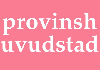 Synonym provinshuvudstad