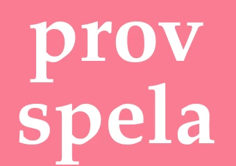 Synonym provspela