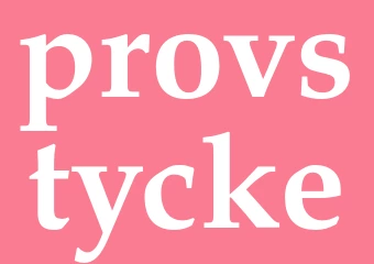 Synonym provstycke