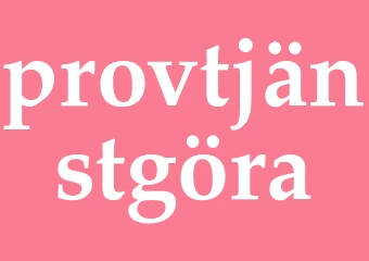 Synonym provtjänstgöra