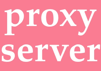 Synonym proxyserver