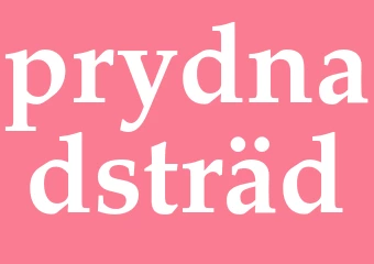 Synonym prydnadsträd