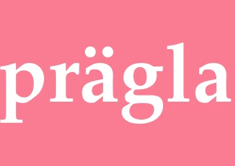 Synonym prägla