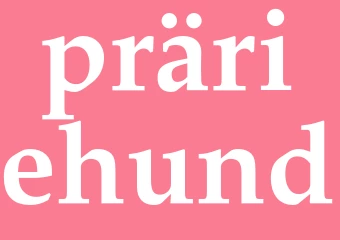 Synonym präriehund
