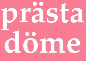 Synonym prästadöme