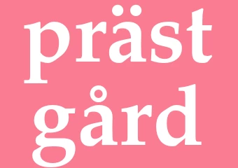 Synonym prästgård