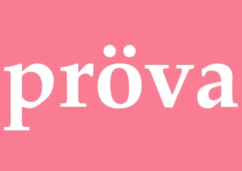Synonym pröva