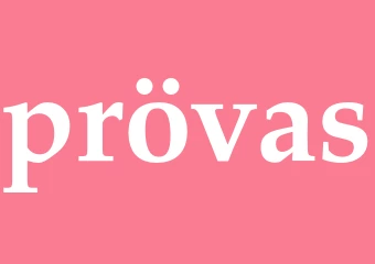 Synonym prövas
