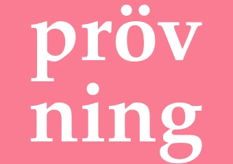 Synonym prövning