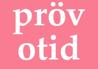 Synonym prövotid