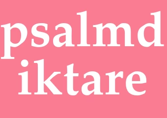 Synonym psalmdiktare