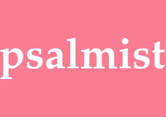 Synonym psalmist