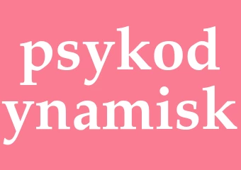Synonym psykodynamisk