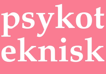 Synonym psykoteknisk