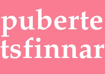 Synonym pubertetsfinnar